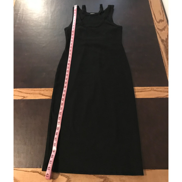 Anthropologie t.la Black Layered Tank Dress - Size Medium - Picture 6 of 9